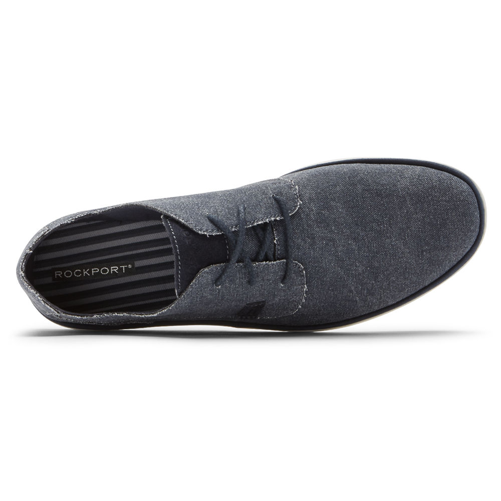 Rockport Oxfords For Mens Navy - Austyn Plain Toe - AP7906148
